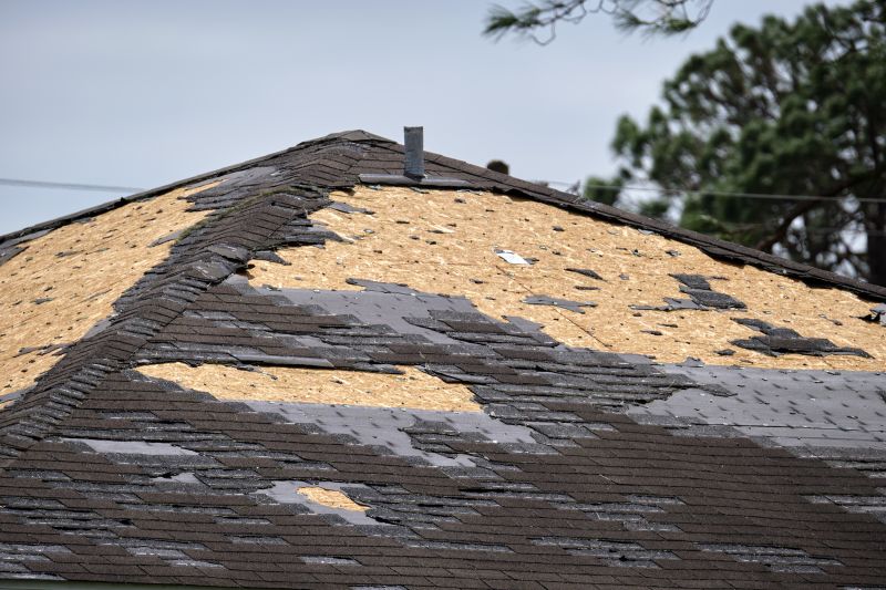 Damaged Roof Replacement